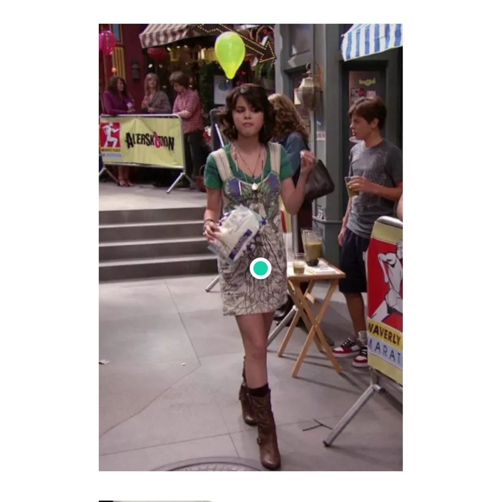 SOLD. not FOR SALE Free People Butterfly Tank Dress ASO Selena Gomez Alex‎ Russo
